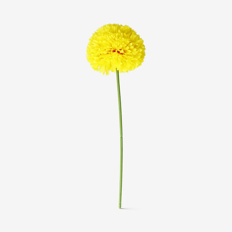 Decorative yellow flower - 40 cm