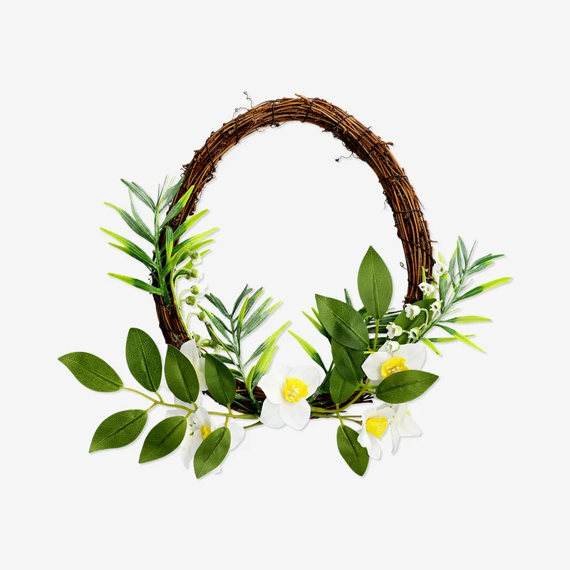 Easter wreath for door - 35 cm