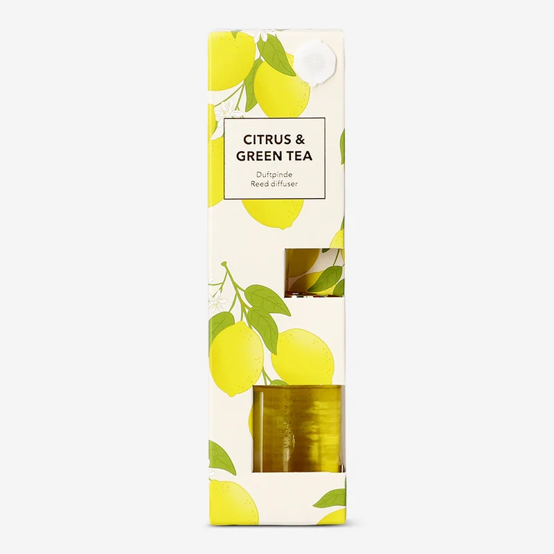 Reed diffuser with green tea and citrus fragrance - 30 ml