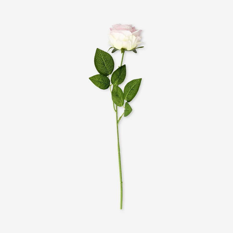 Decorative pink rose - 40 cm