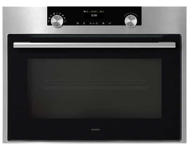 Ⓜ️🔵🔵🔵 Asko OCM 8464 S - Forno Combinato a Microonde Craft 2.9", Acciaio, 45 cm, 53 litri, Nuova Classe A+
