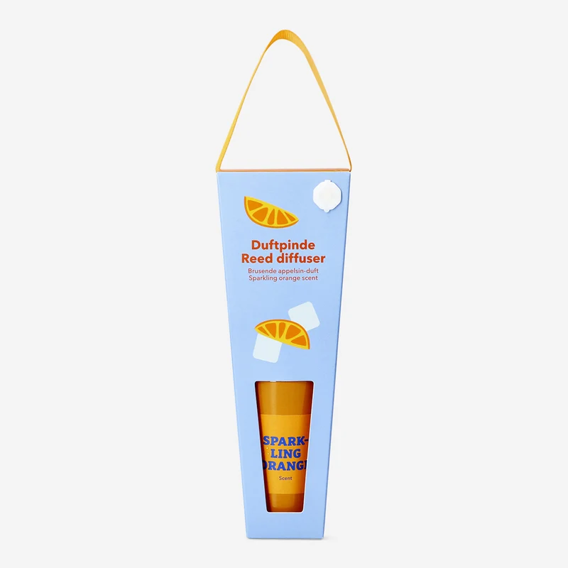 Reed diffuser with sparkling orange fragrance - 100 ml