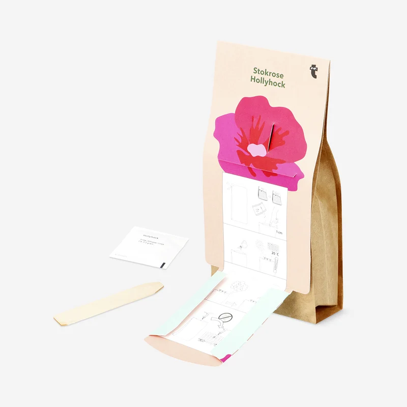Grow kit - Hollyhock