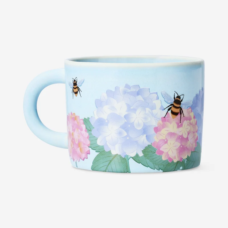 Floral mug - 390 ml