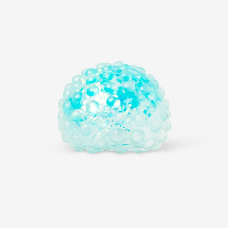 Fidget ball - Blue glitter