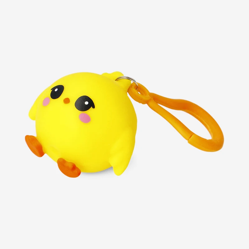 Press me toy - Easter chick key ring