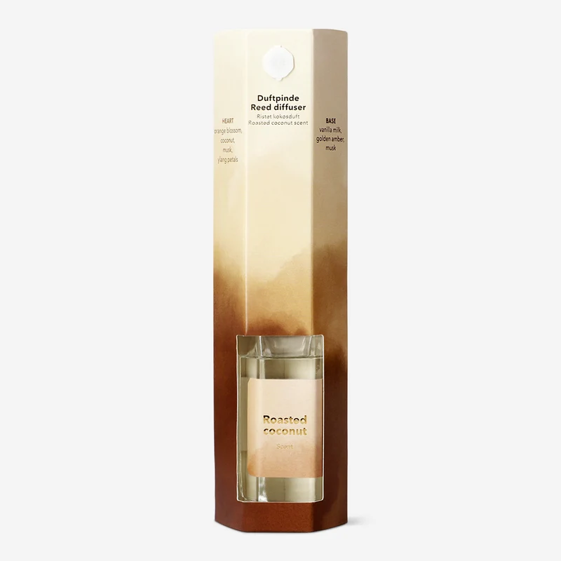 Reed diffuser with roasted coconut fragrance - 100 ml