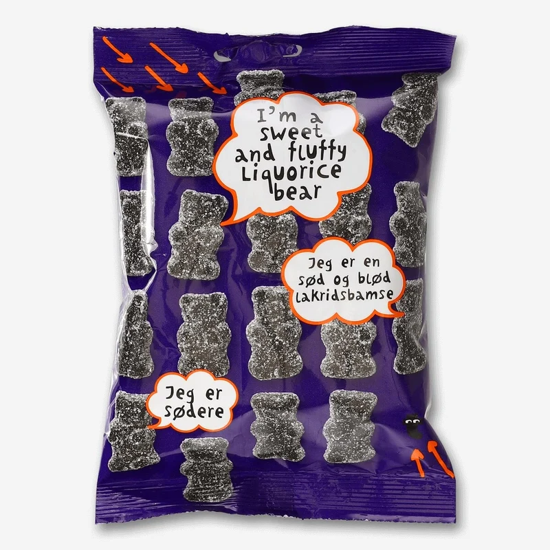 Liquorice bears