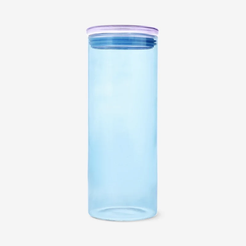 Blue storage jar - 1600 ml