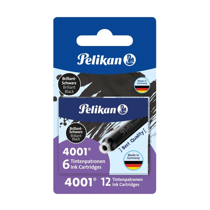 Cartucce d'inchiostro TP/6, nero lucido, 2x6 su blister