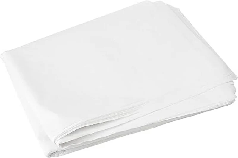 Carta velina per decoupage 28 fogli 50x70 cm Bianco