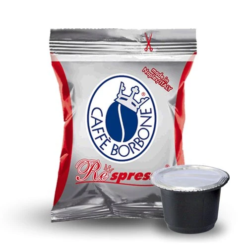 Caffè Borbone Respresso, Miscela Rossa - 200 Capsule - Compatibili con le Macchine ad uso domestico Nespresso®* (2 confezioni da 100)