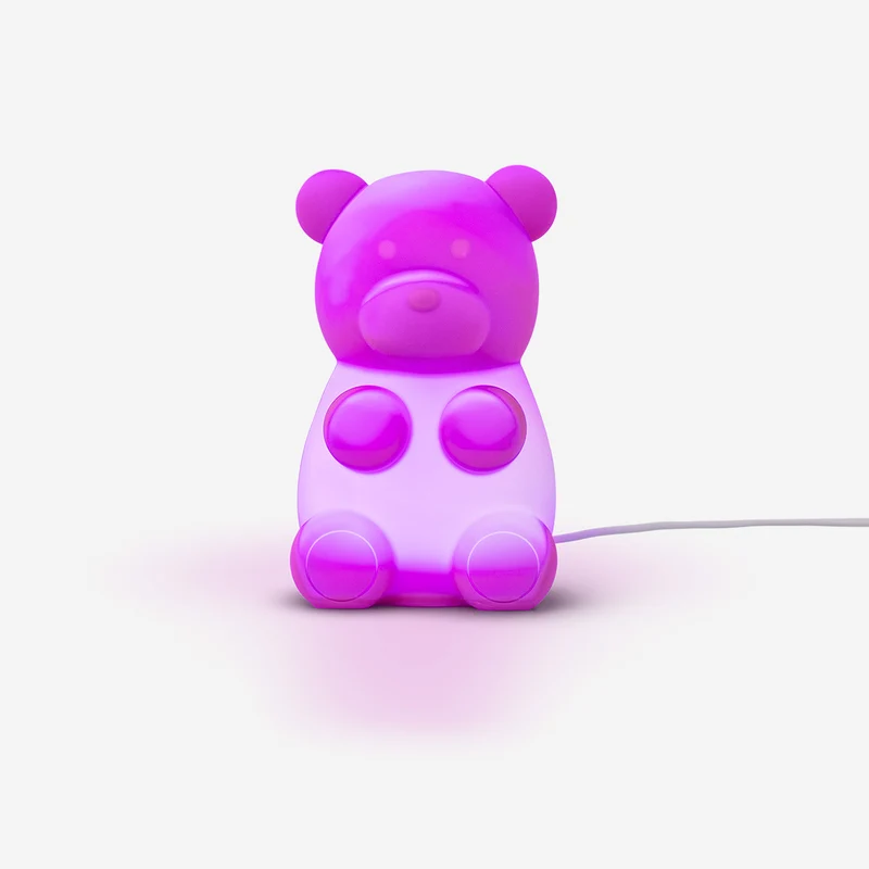 Colour changing gummy bear cosy lamp