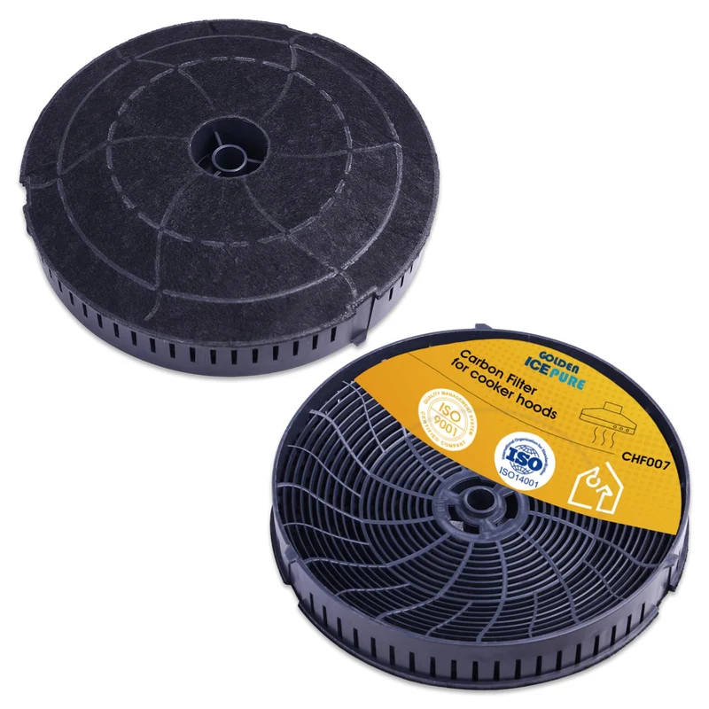 2x Filtro carbone attivo Filtro a carboni attivi di ricambio per cappe da cucina di elica cfc0038668 AEG 4055171138 405517113-8 405521750-1 4055217501 Bauknecht GOLDEN ICEPURE