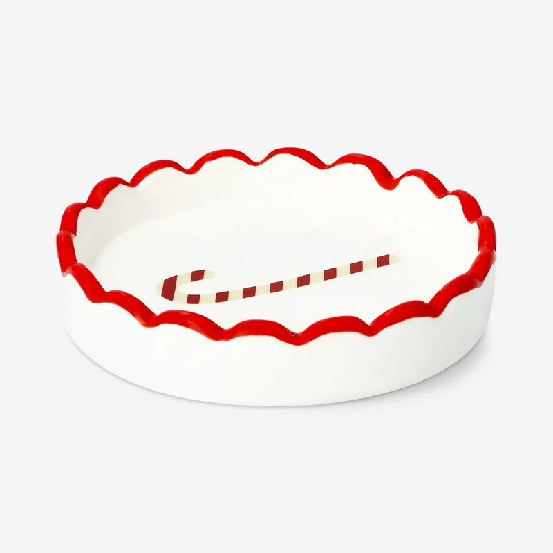 Candy cane dish - 10 cm