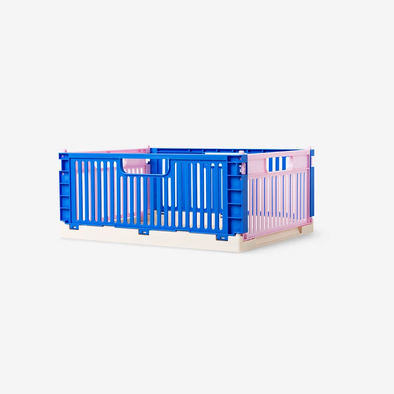 Colourful collapsible storage box - 30 cm