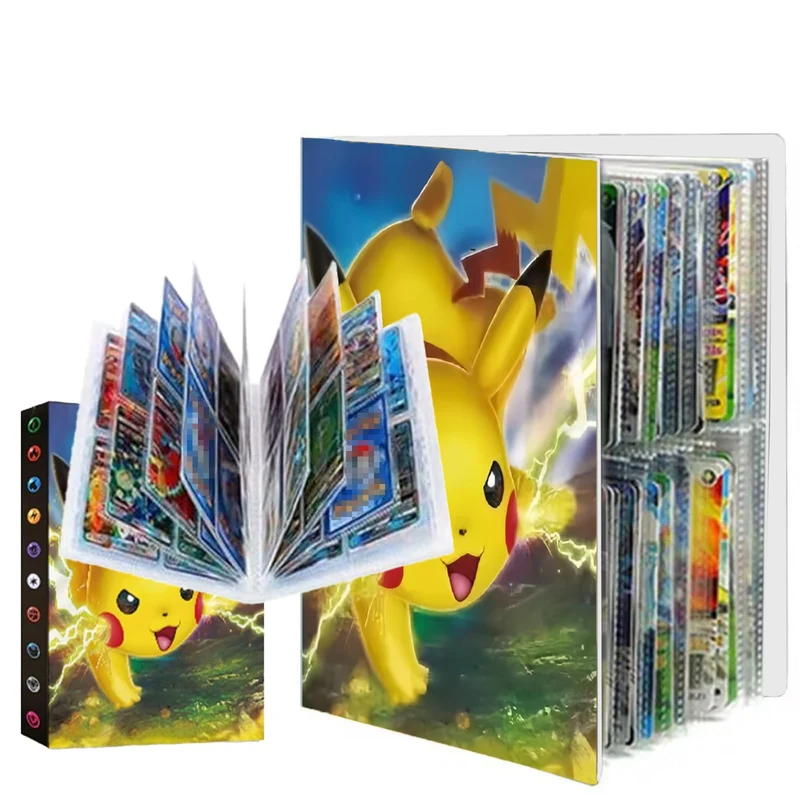 Album per Carte, Raccoglitore Carte, Album cartella da Collezione, Porta Carte, 30 Pagine e può Contenere 240 Carte