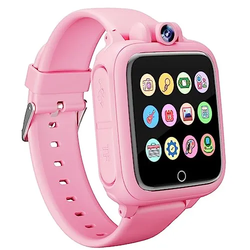 Smartwatch per Bambini, Orologio Intelligente Bambini, Regalo Bambini, Giochi per Bambini, Giocattoli Bambini 14 Giochi, Telecamera, Musicale, Regali di Natale per ragazze e ragazzi dai 2 ai 13 anni