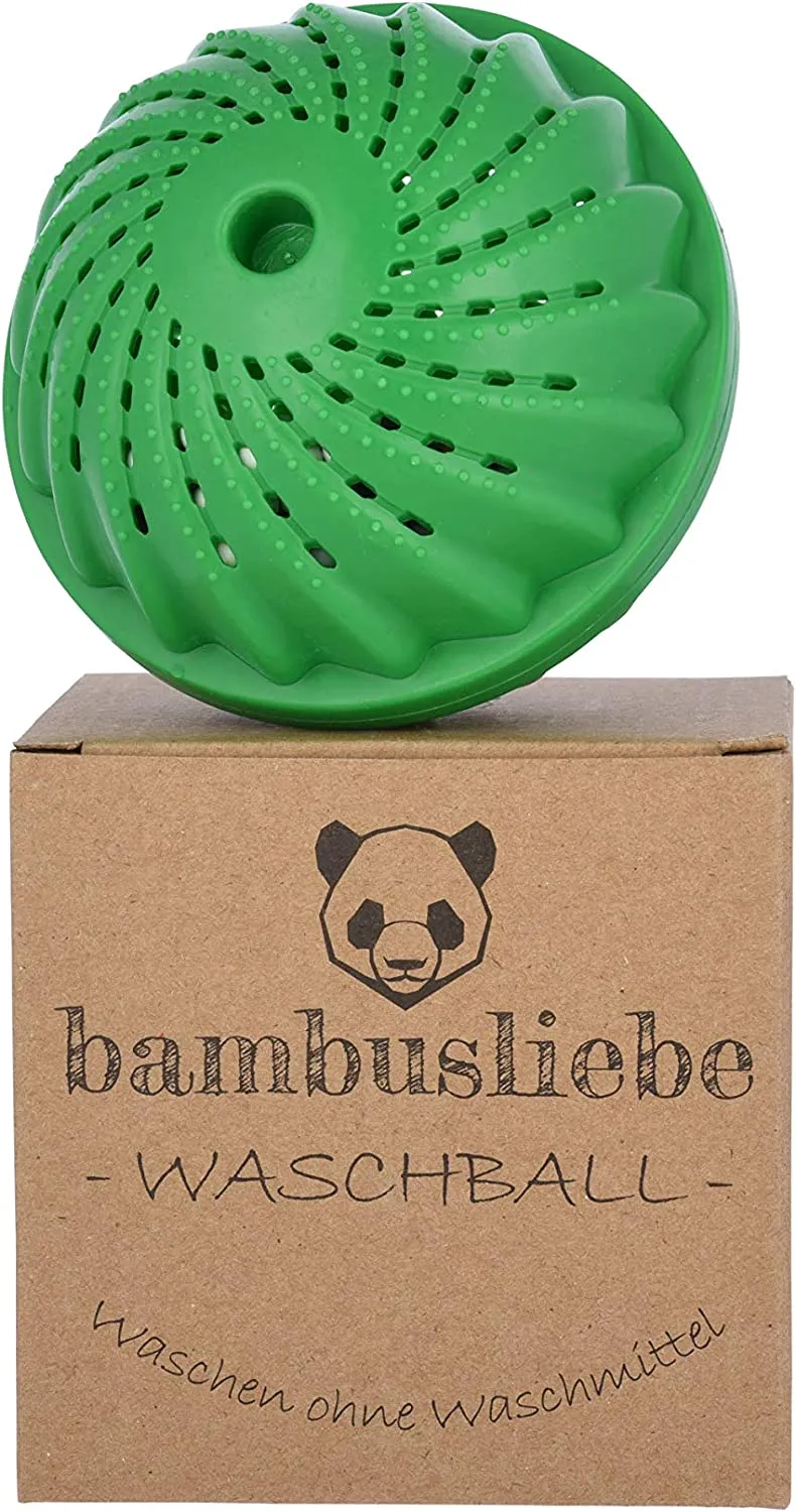 washing ball - lavaggio senza detersivo - sostenibile, ecologico, antibatterico, vegano, di lunga durata - anche per bambini e soggetti allergici - zero sprechi