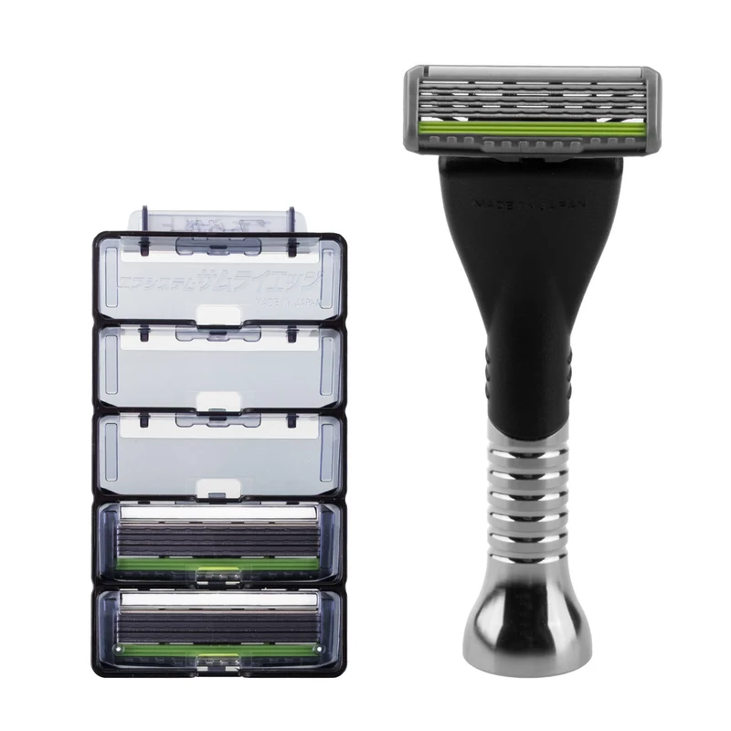 Rasoio a lama intercambiabile Feather Butler PF-BT, 3 ricariche