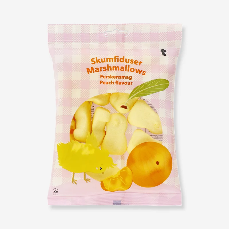 Chicken marshmallows - Peach flavour