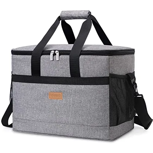 Lifewit 30 Litri Borsa Termica Porta Pranzo Borsa Frigo Isoterma per Alimenti Mantenere Caldo o Freddo per Pic-nic/All'aperto/Barbecue/Campeggio/Eventi Sportivi