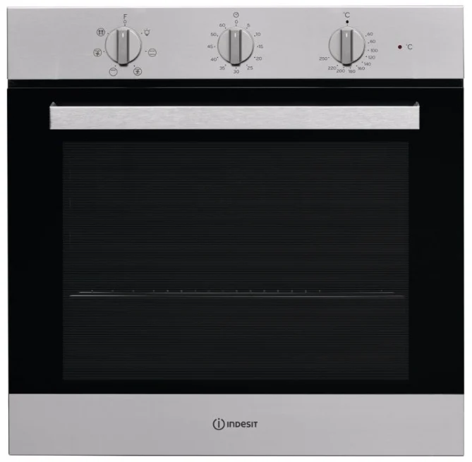 Ⓜ️🔵🔵🔵👌 Indesit IFW 6530 IX - Forno elettrico multifunzione, INOX/VETRO, incasso, classe A