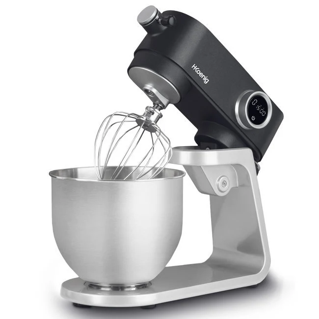 Ⓜ️🔵🔵🔵 H.Koenig KM120 - Impastatrice planetaria PROFESSIONALE, colore ANTRACITE OPACO, robustissima TUTTA IN METALLO alto spessore, 5 lt