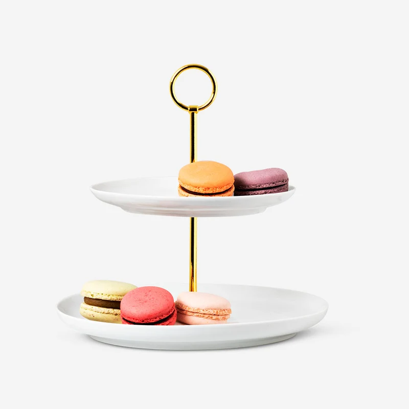 Two-tier cake stand