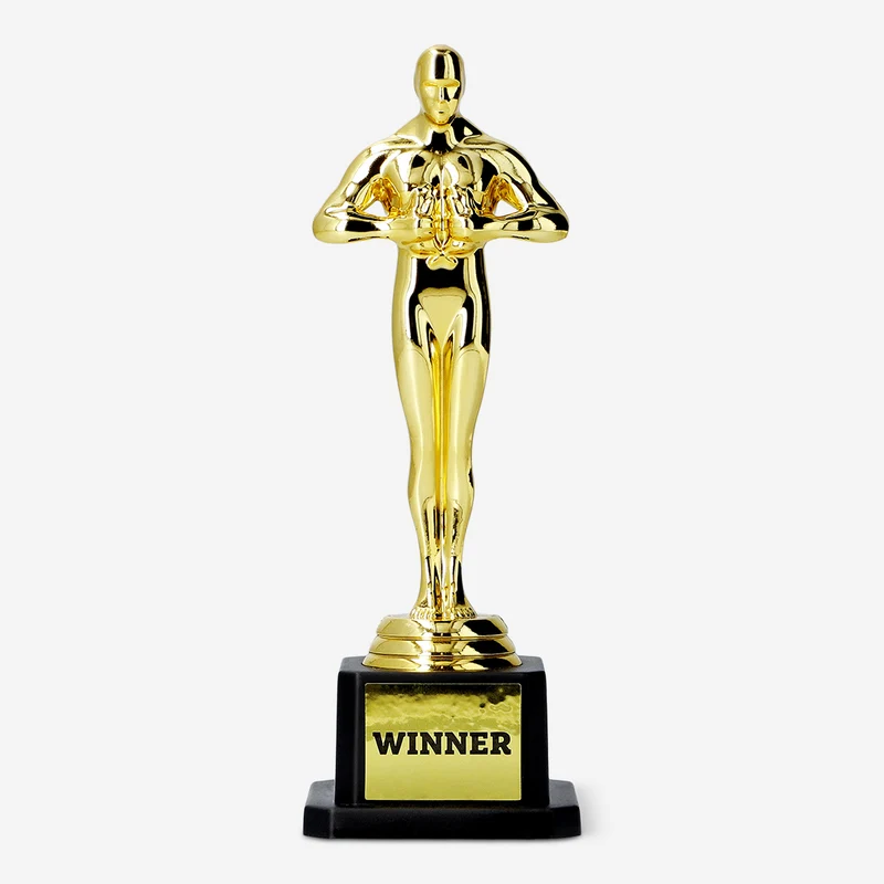 Gold winner trophy
