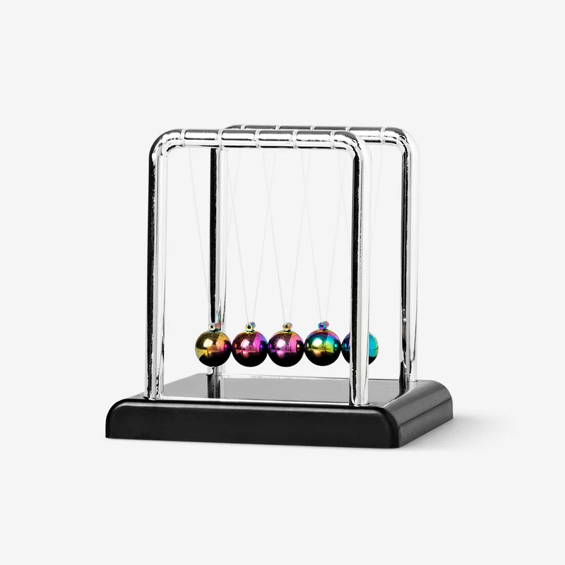 Small Newton's cradle - Oil slick