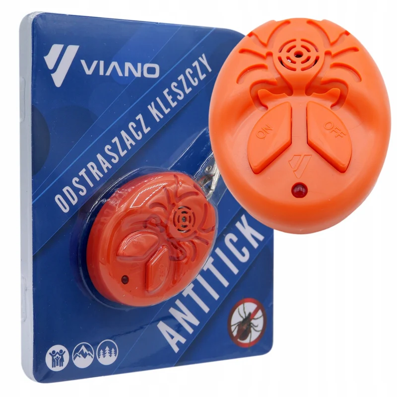 Repellente per zecche Viano, a ultrasuoni, IP44, Antitick OKL1