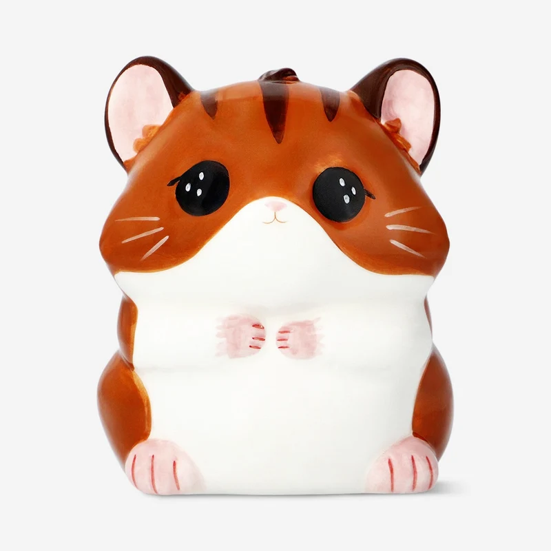 Ceramic hamster money box