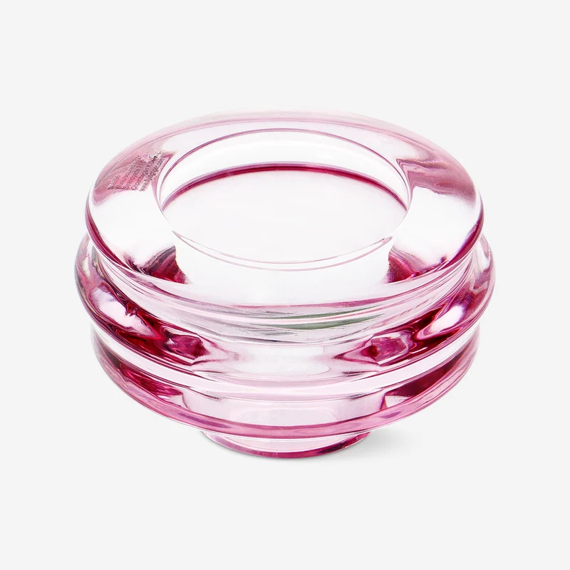 Purple candle holder and tealight holder