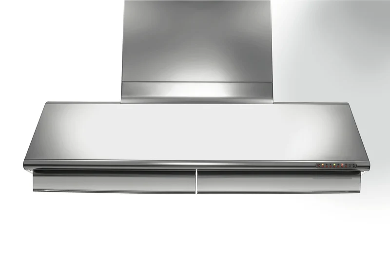 Ⓜ️🔵🔵🔵👌 Alpes SEA/120-2 - Cappa elettronica aspirante a 2 motoaspiratori da 1600 MC/H, acciaio inox, 120cm