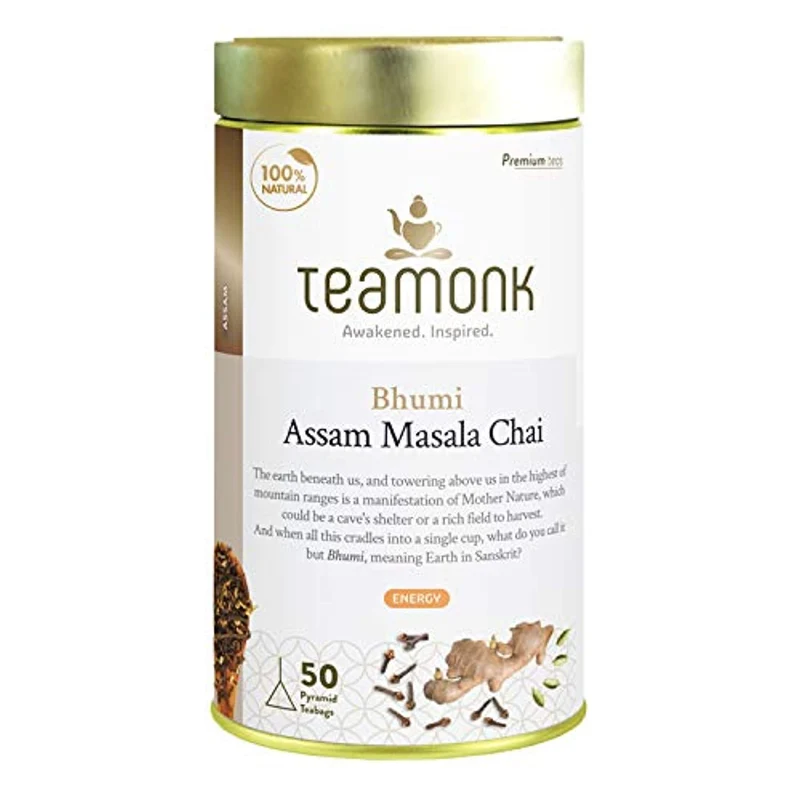 Teamonk Assam Masala Chai - 50 Teabags