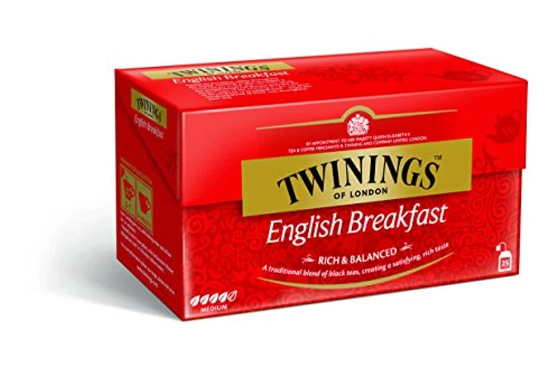 Twinings Tè Nero English Breakfast, 25 Filtri