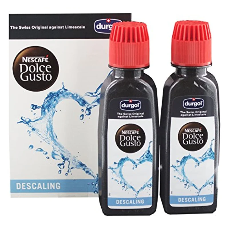 Dolce Gusto Durgol Espresso, Decalcificante Liquido, Accessori, 1 Confezione, 2 x 125ml