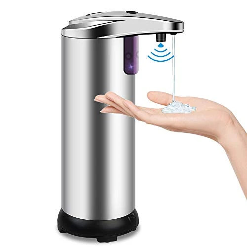 opamoo Dispenser Sapone Automatico, Touchless Nero1