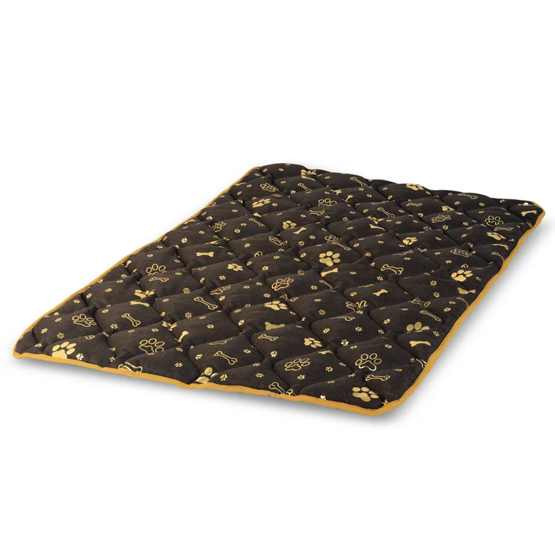 Tappeto per cani 100 x 70 cm impermeabile AIO Ossa d'oro