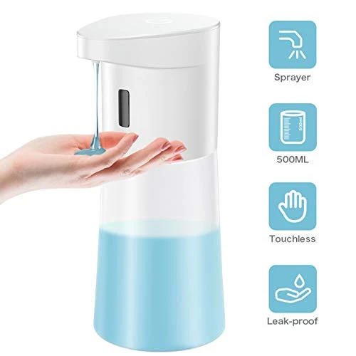 Rokurokuroku Dispenser di Sapone Automatico, Dosatore Touchless...