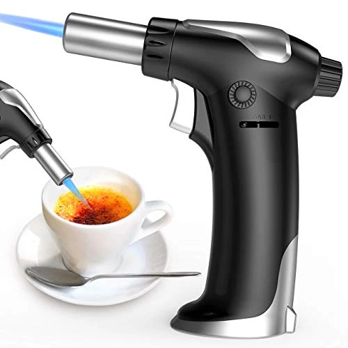 Torcia Cucina Accenditore, Fiamma Accendino con Blocco di...