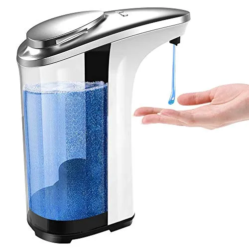 Tesoky Dispenser Sapone Automatico 500ml/17oz, Gel Disinfettante...