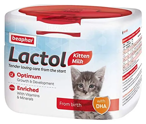 Beaphar - Lactol - Sostituto del latte per i gattini 250g, Può Variare