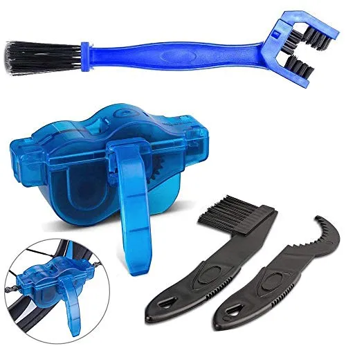 CHERRY HOME Kit Pulisci Catena Bici, Lavacatena da Bici Professionale...