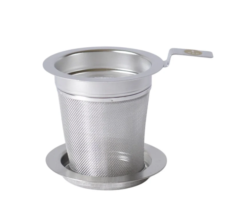 Filtro da Tè da Tazza con Coperchio/Piattino