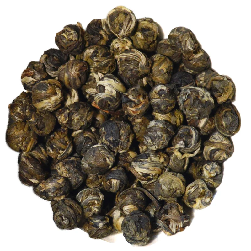 Tè verde jasmin pearls long zhu