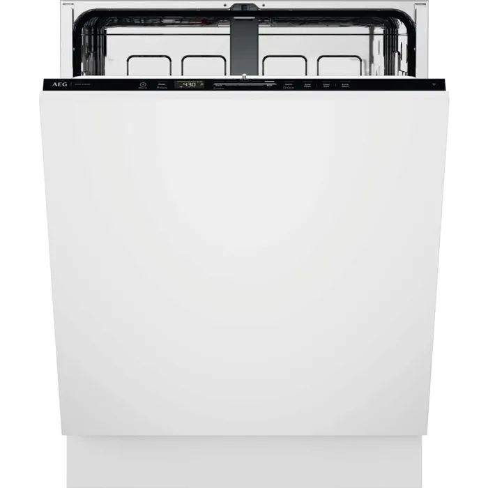 Lavastoviglie Aeg NG82IB10SK serie 8000 Lavastoviglie integrata totale cm. 60, 13 coperti, Tecnologia AirDry, ZoneClean, WiFi, AquaSave, classe B