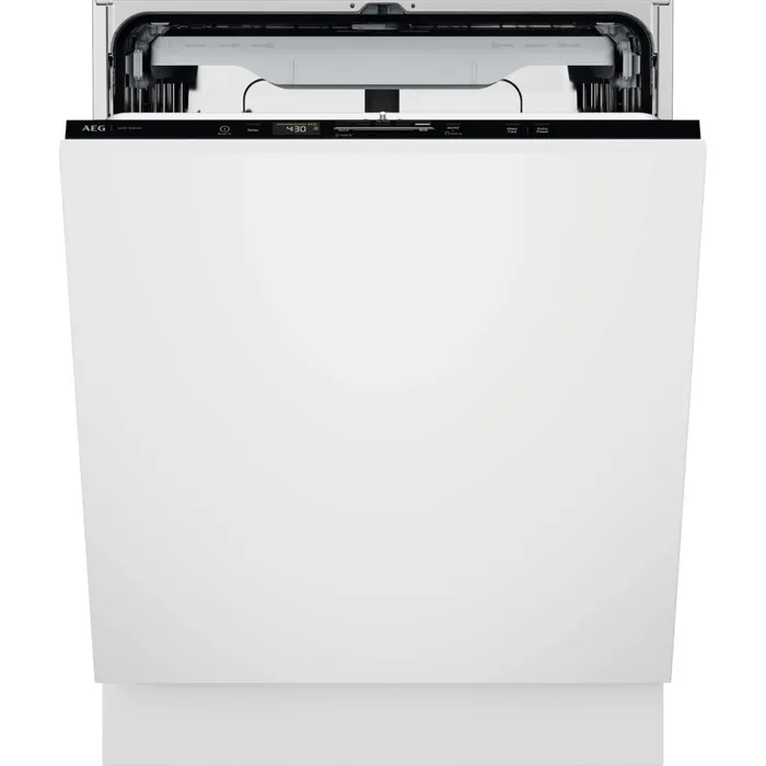 Lavastoviglie Aeg NG62IB21K serie 6000 Lavastoviglie integrata totale cm. 60, 14 coperti, Tecnologia AirDry, SmartSelect, terzo cestello EasyFlex, funzione mezzo carico