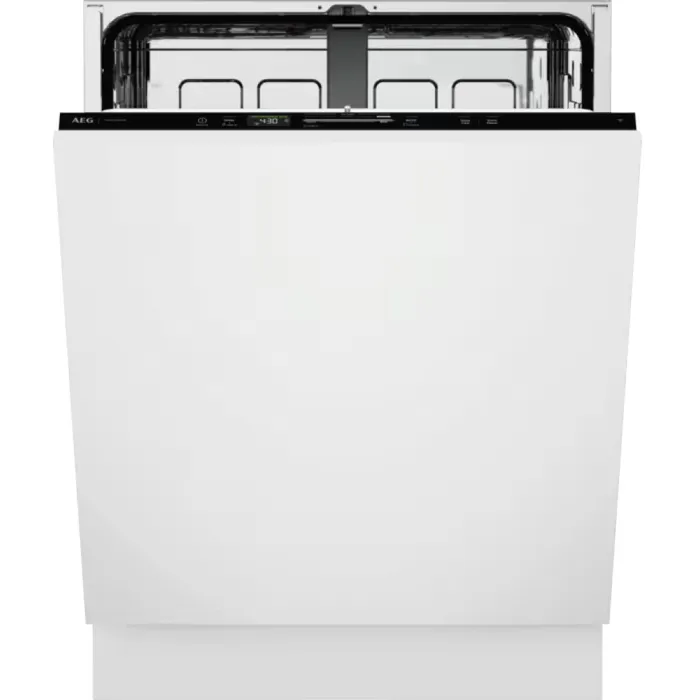 Lavastoviglie Aeg GI7211A1SX serie 7000 Lavastoviglie integrata totale cm. 60, 13 coperti, AirDry, ExtraSilent, AquaSave, LightOnFloor, WiFi, classe A